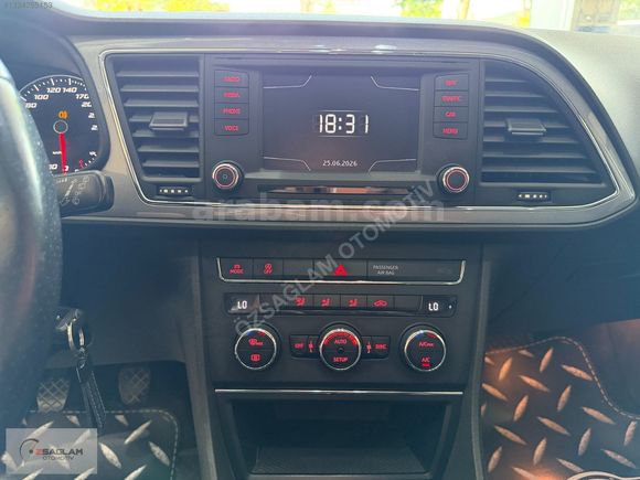ÖZSAĞLAM'dan 2013 Leon 1.4 TSI 140 Ps //FR 186binde Sunroof+Led