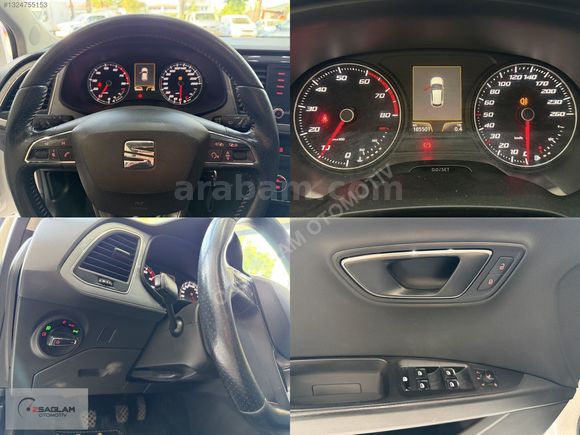 ÖZSAĞLAM'dan 2013 Leon 1.4 TSI 140 Ps //FR 186binde Sunroof+Led