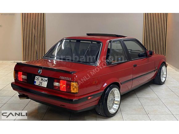 06MAM25- 1987 3.25 CI KIRMIZI COUPE M20B28