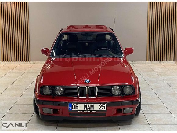 06MAM25- 1987 3.25 CI KIRMIZI COUPE M20B28