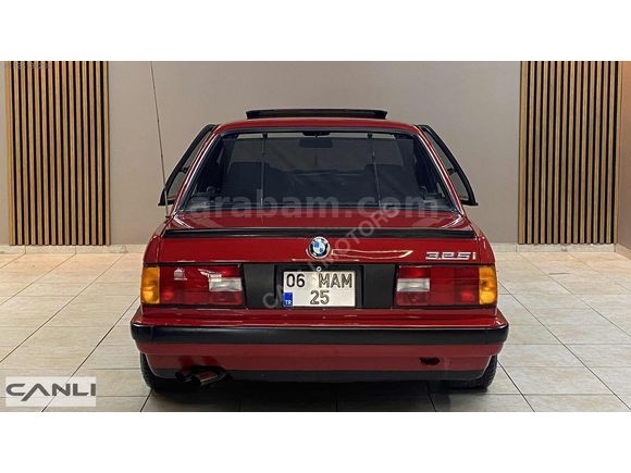 06MAM25- 1987 3.25 CI KIRMIZI COUPE M20B28
