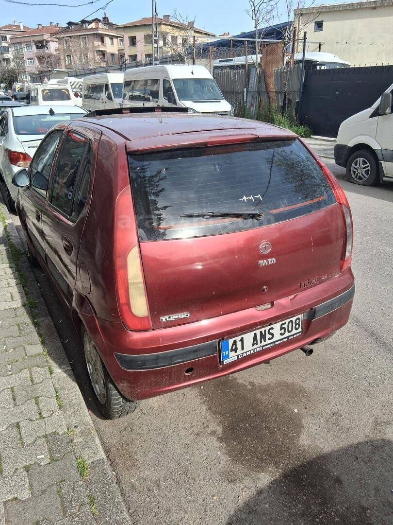 Sahibinden Tata Indica 1.4 TDI Comfort 2007 Model İstanbul 136.000 km Kırmızı 2