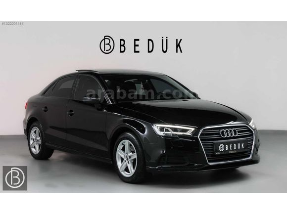 AUDİ A3 SEDAN CAM TAVAN OTOMATİK DEĞİŞENSİZ 490 BİN PEŞİN 36 AY