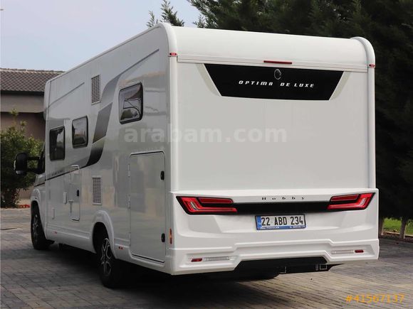 HOBBY OPTİMA DELÜXE T75 HGE_1.080 KM_HATASIZ MOTOKARAVAN