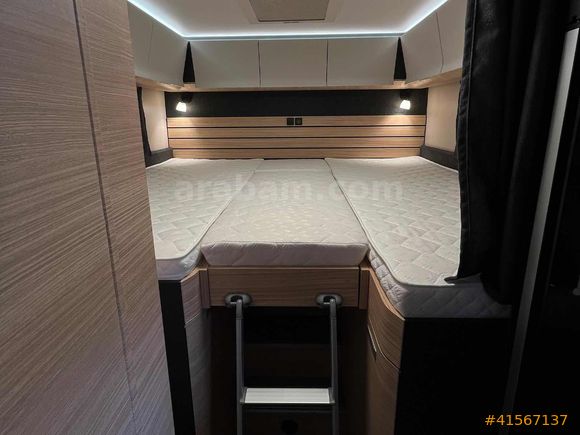 HOBBY OPTİMA DELÜXE T75 HGE_1.080 KM_HATASIZ MOTOKARAVAN