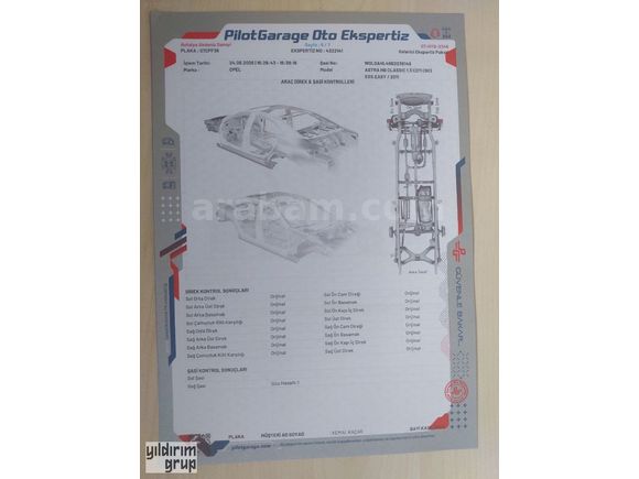 YILDIRIM GRUP - 2011 OPEL ASTRA 1.3 CDTI ORİJİNAL 130 BİN KM DE