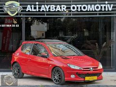 2001 PEUGEOT 206 2.0 GTİ +ALEV KIRMIZI+CAM TAVAN+CAM GİBİ+135 HP