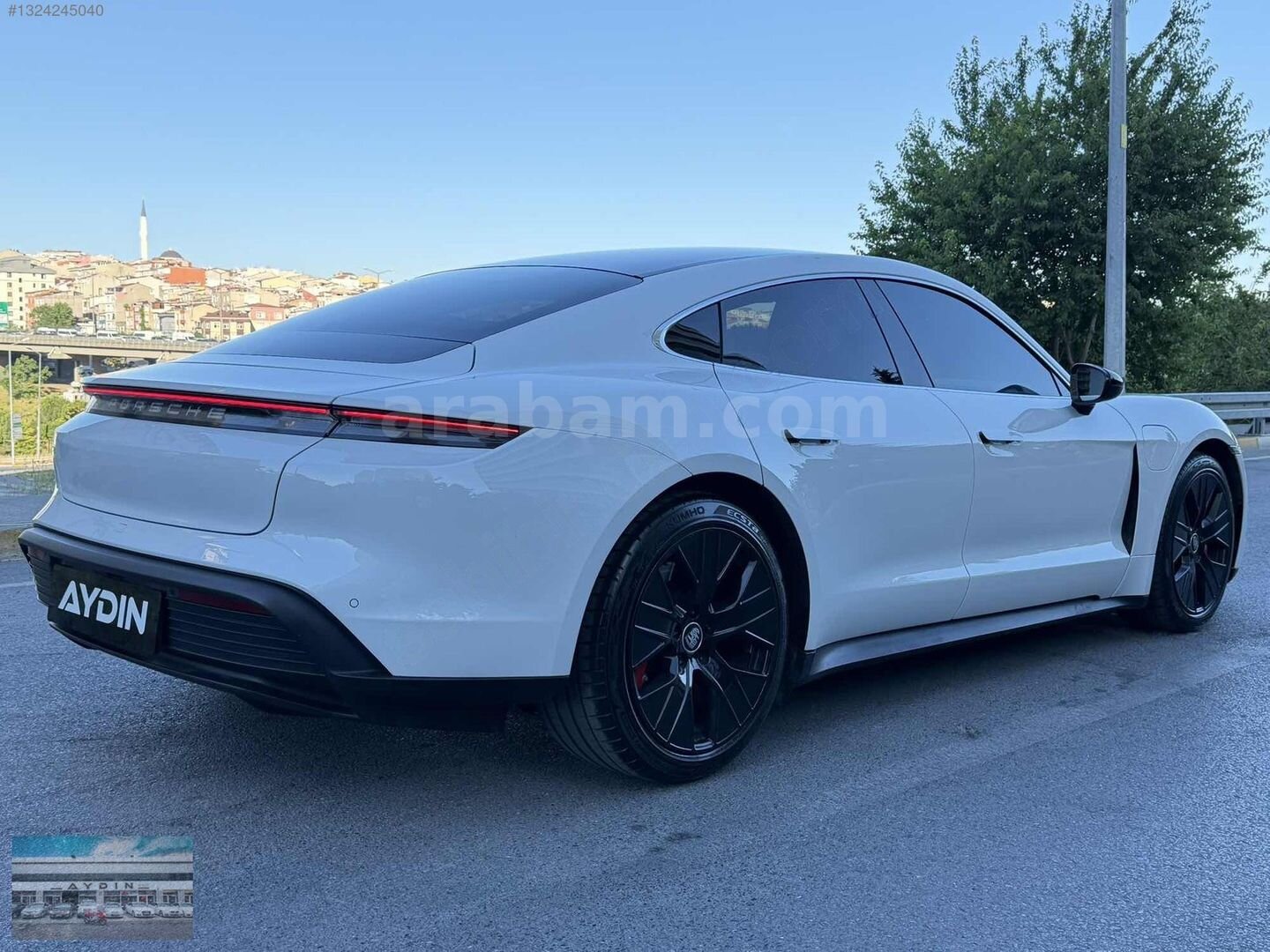 Galeriden Porsche Taycan Elektrik 4S 2020 Model İstanbul 113.000 km Beyaz 6