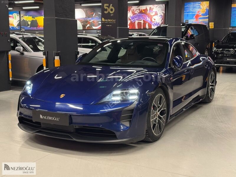 Galeriden Porsche Taycan Elektrik 4S Performance Plus 2021 Model Ankara 73.304 km Mavi