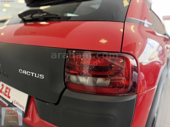 ALTINSOY HYUNDAİ'DEN 2017 CİTROEN C4 CACTUS 1.6 E-HDİ SHİNE