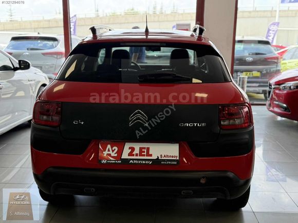 ALTINSOY HYUNDAİ'DEN 2017 CİTROEN C4 CACTUS 1.6 E-HDİ SHİNE