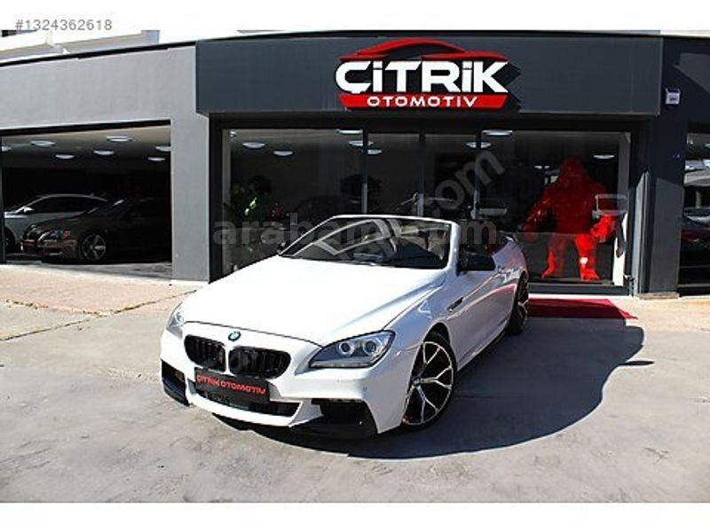 Galeriden BMW 6 Serisi 640d xDrive Gran Coupe M Sport 2012 Model İzmir 107.390 km Beyaz