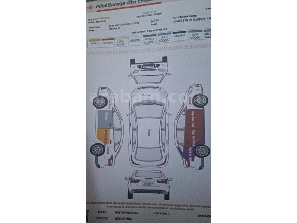Sahibinden Chevrolet Cruze 1.6 LS Plus 2011 Model