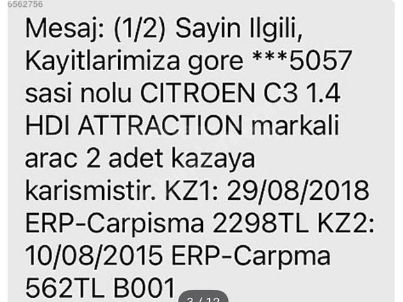 Sahibinden Citroen C3 1.4 e-HDi Confort 2012 Model 