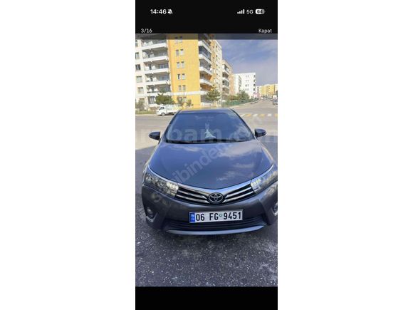 Sahibinden Toyota Corolla 1.4 D-4D Touch 2014 Model 