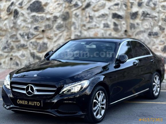 ÖNER AUTO'DAN___2015 MERCEDES C200 BLUTEC ORJİNAL HATASIZ