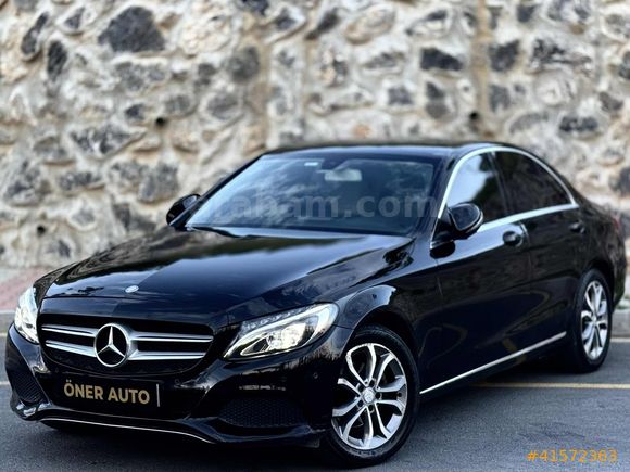 ÖNER AUTO'DAN___2015 MERCEDES C200 BLUTEC ORJİNAL HATASIZ