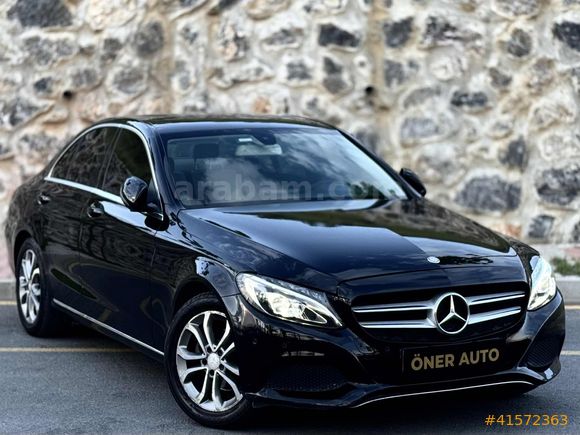 ÖNER AUTO'DAN___2015 MERCEDES C200 BLUTEC ORJİNAL HATASIZ