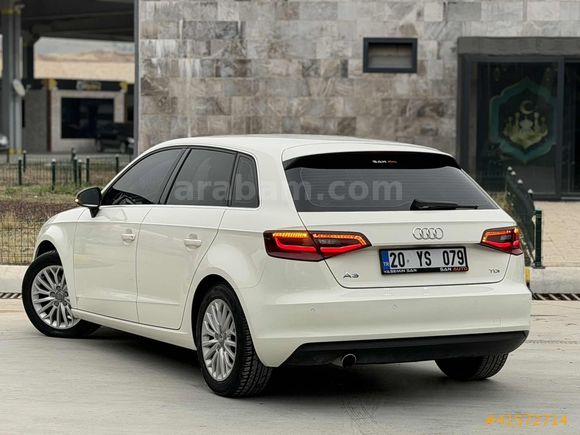 2013 A3 Sportback 1.6 TDI Attraction S-Tronic 202 BİNDE İLK ELDN