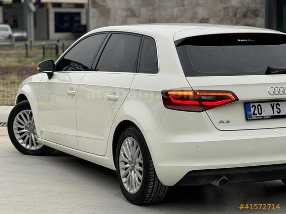 2013 A3 Sportback 1.6 TDI Attraction S-Tronic 202 BİNDE İLK ELDN