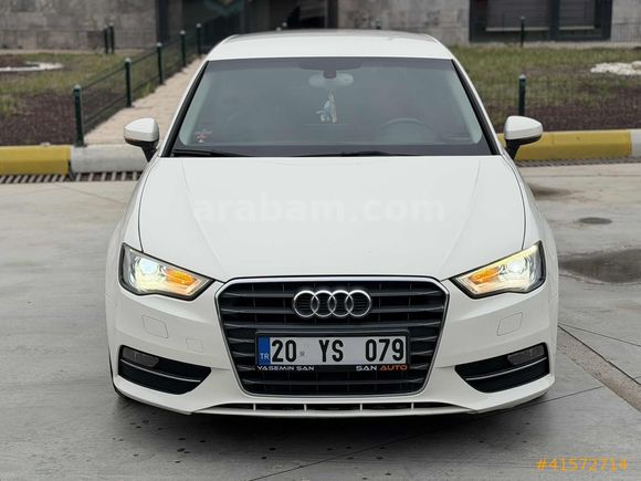 2013 A3 Sportback 1.6 TDI Attraction S-Tronic 202 BİNDE İLK ELDN