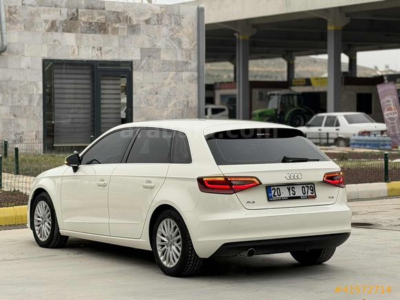 2013 A3 Sportback 1.6 TDI Attraction S-Tronic 202 BİNDE İLK ELDN