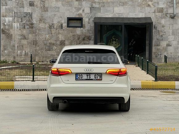 2013 A3 Sportback 1.6 TDI Attraction S-Tronic 202 BİNDE İLK ELDN