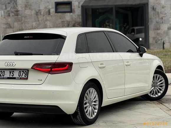 2013 A3 Sportback 1.6 TDI Attraction S-Tronic 202 BİNDE İLK ELDN
