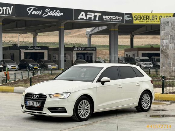 2013 A3 Sportback 1.6 TDI Attraction S-Tronic 202 BİNDE İLK ELDN