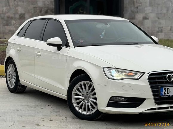 2013 A3 Sportback 1.6 TDI Attraction S-Tronic 202 BİNDE İLK ELDN