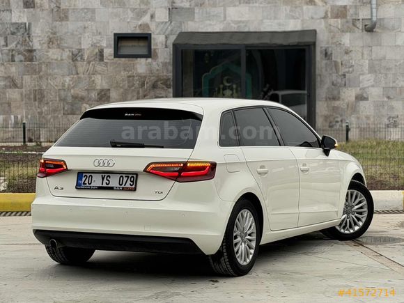 2013 A3 Sportback 1.6 TDI Attraction S-Tronic 202 BİNDE İLK ELDN