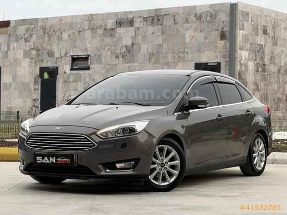 2015 Focus 1.6 TDCI TitaniumX 180 BİNDE FULL EN DOLUSU EMSALSİZZ