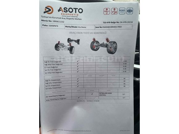 Sahibinden Kia Stonic 1.4 MPI Cool 2020 Model 