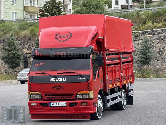 2000 ISUZU NPR ŞAMPİYON MÜKEMMEL TEMİZLİKTE KARTA 12 AY VADE