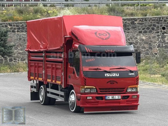 2000 ISUZU NPR ŞAMPİYON MÜKEMMEL TEMİZLİKTE KARTA 12 AY VADE