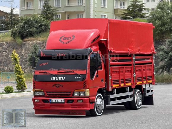 2000 ISUZU NPR ŞAMPİYON MÜKEMMEL TEMİZLİKTE KARTA 12 AY VADE