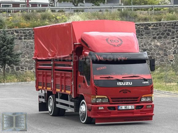 2000 ISUZU NPR ŞAMPİYON MÜKEMMEL TEMİZLİKTE KARTA 12 AY VADE