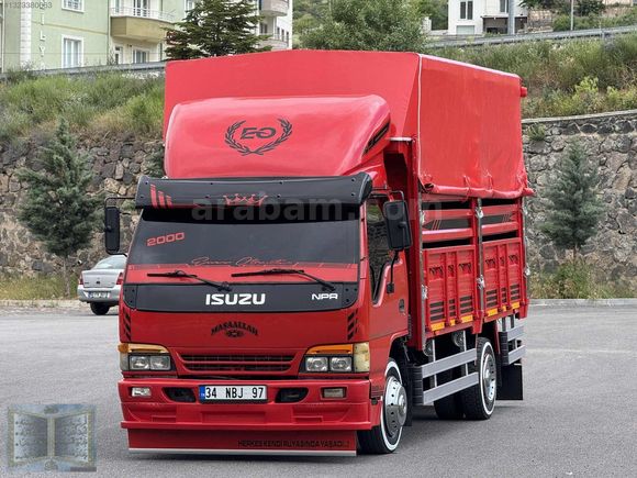2000 ISUZU NPR ŞAMPİYON MÜKEMMEL TEMİZLİKTE KARTA 12 AY VADE