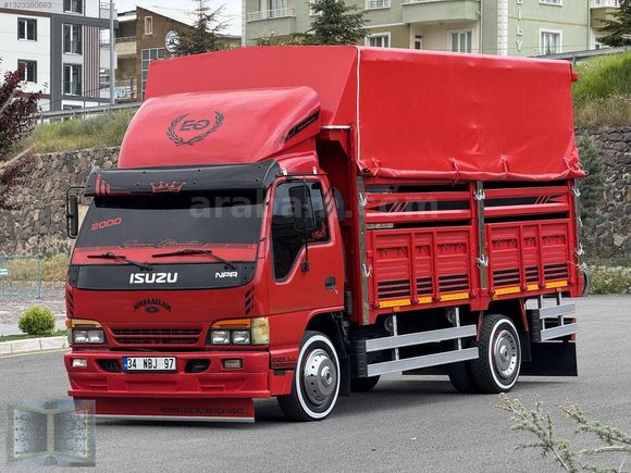 2000 ISUZU NPR ŞAMPİYON MÜKEMMEL TEMİZLİKTE KARTA 12 AY VADE
