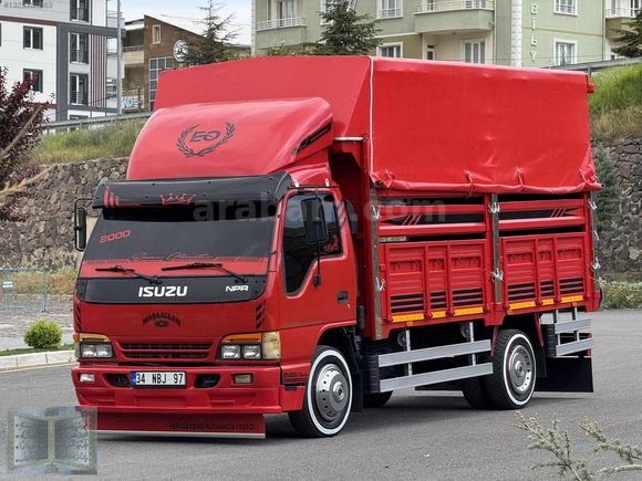 2000 ISUZU NPR ŞAMPİYON MÜKEMMEL TEMİZLİKTE KARTA 12 AY VADE