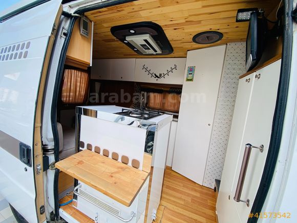 ""H2'DEN"2001 DUCATO KARAVAN ÖZEL YAPIM+MUTFAK+LAVABO+PANEL+VEB.