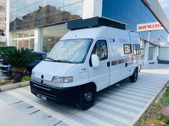 ""H2'DEN"2001 DUCATO KARAVAN ÖZEL YAPIM+MUTFAK+LAVABO+PANEL+VEB.