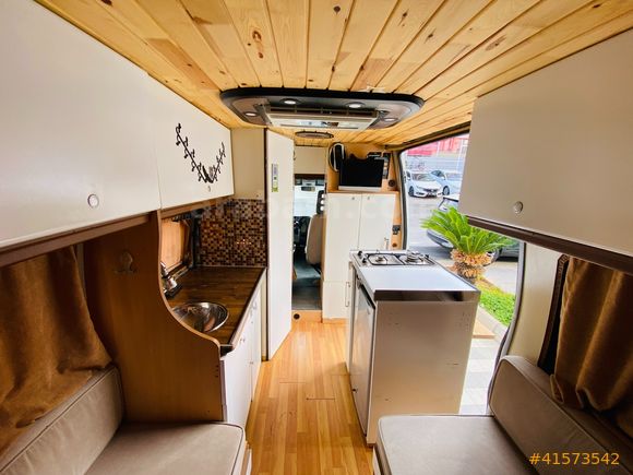 ""H2'DEN"2001 DUCATO KARAVAN ÖZEL YAPIM+MUTFAK+LAVABO+PANEL+VEB.