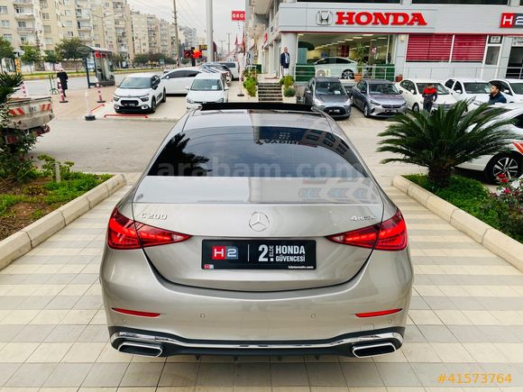 ""H2'DEN""2023 C200 AMG 4 MATIC+BURMESTER+D.LIGHT+TABA+4K ISITMA