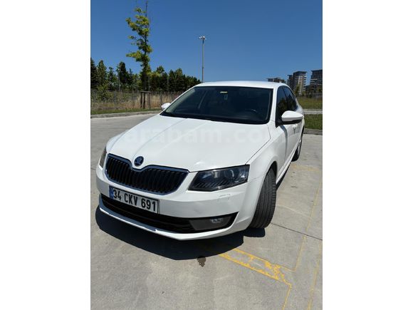 Sahibinden Skoda Octavia 1.6 TDI Style 2016 Model İstanbul 180000 km Beyaz