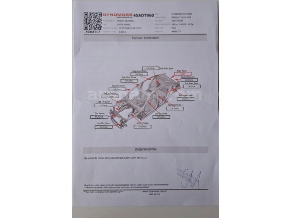 Sahibinden Renault Clio 1.5 dCi Authentique 2008 Model