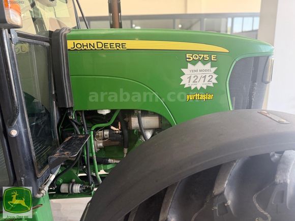 2015 MODEL JOHN DEERE 5075E 4WD KABİNLİ TRAKTÖR SATILIKTIR.