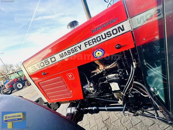 BEŞİRİKLERDEN 2003 MODEL 3105 MASSEY FERGUSON KABİNLİ KLİMALI