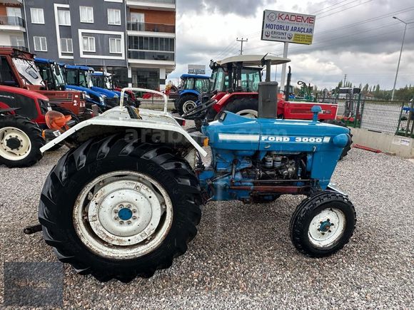 KADEME MOT ARÇLRDN 1972 MODEL FORD 3000 BİRİNCİ SINIF