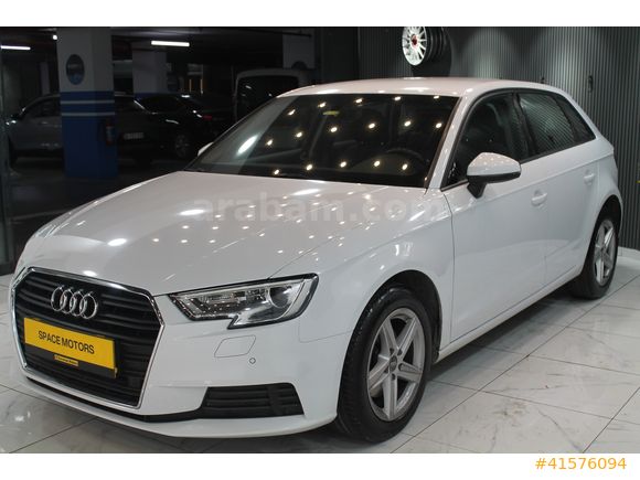 SPACE MOTORS | 2019 AUDİ A3 SPORTBACK 30 TFSI DYNAMİC DEĞİŞENSİZ
